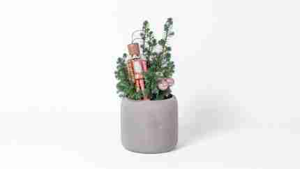 Pink Knutcracker Mini Tree