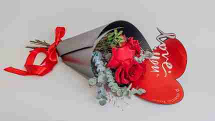 Three Roses With A  Twist